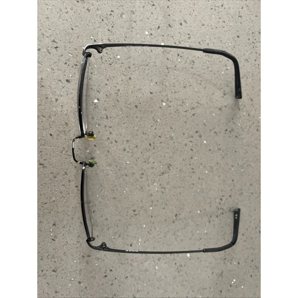 TIMEX TMX WARP Black Rectangular Eyeglasses Frames ONLY 49-18 140 READ Full Rim
